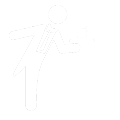 Logotipo do site na cor branca
